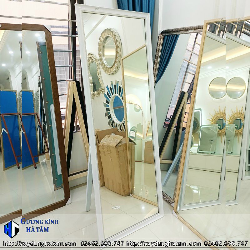 Lắp đặt gương soi toàn thân Hải Phòng